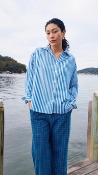 Quinn Shirt Cobalt