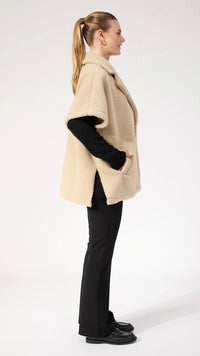 Jackson Oversized Vest Natural