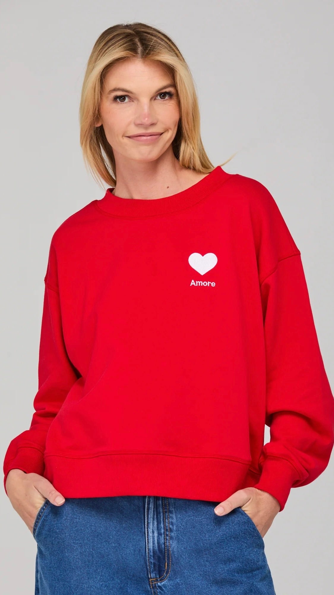 Amore Jumper Strawberry