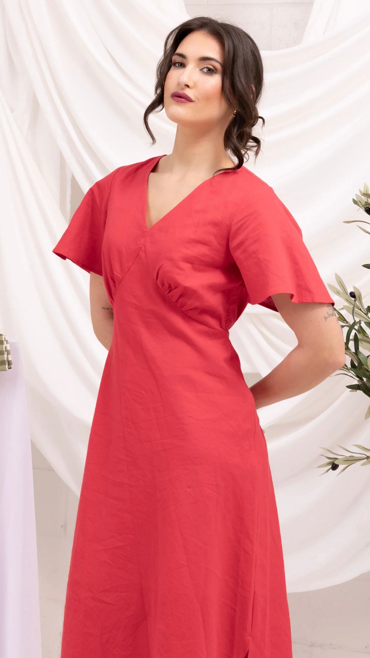 Applause Dress Berry