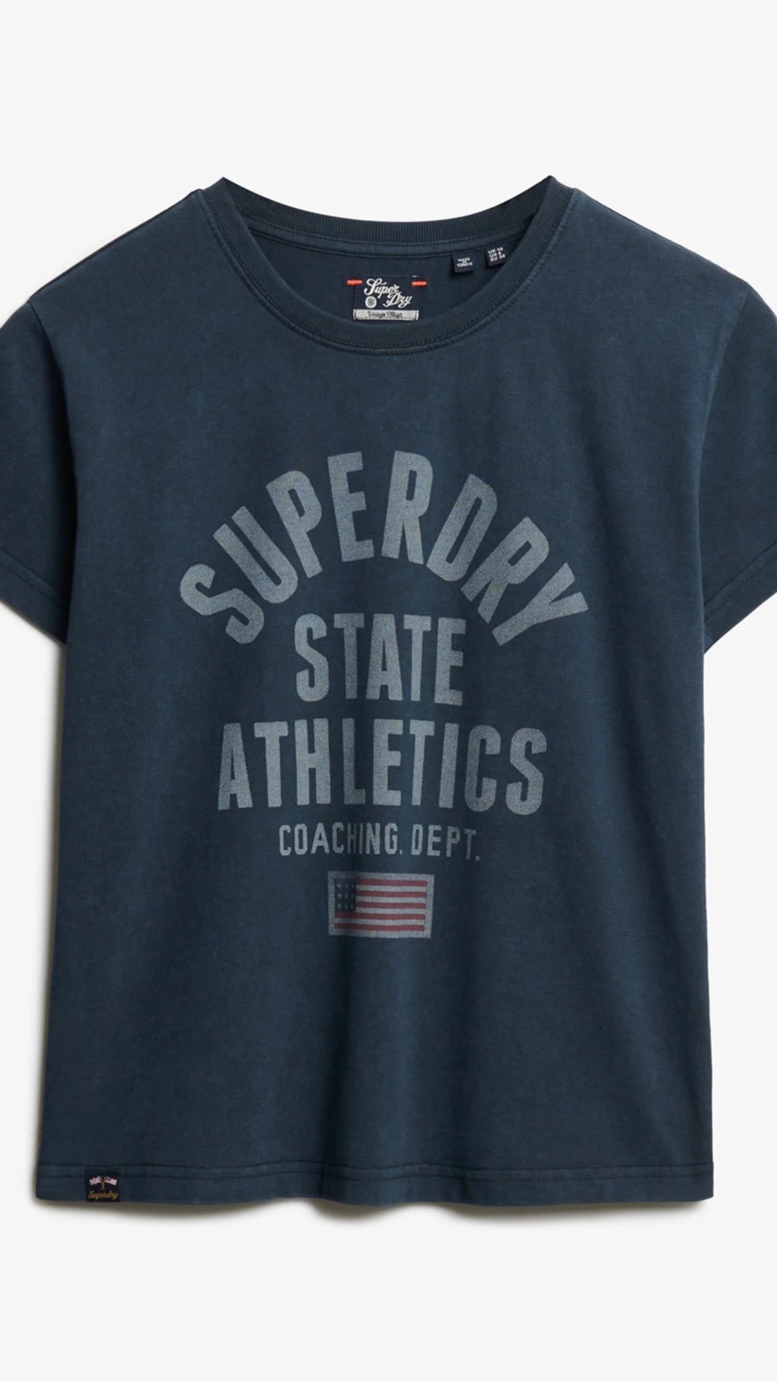 Athletic Graphic Fitted Tee Eclipse Navy