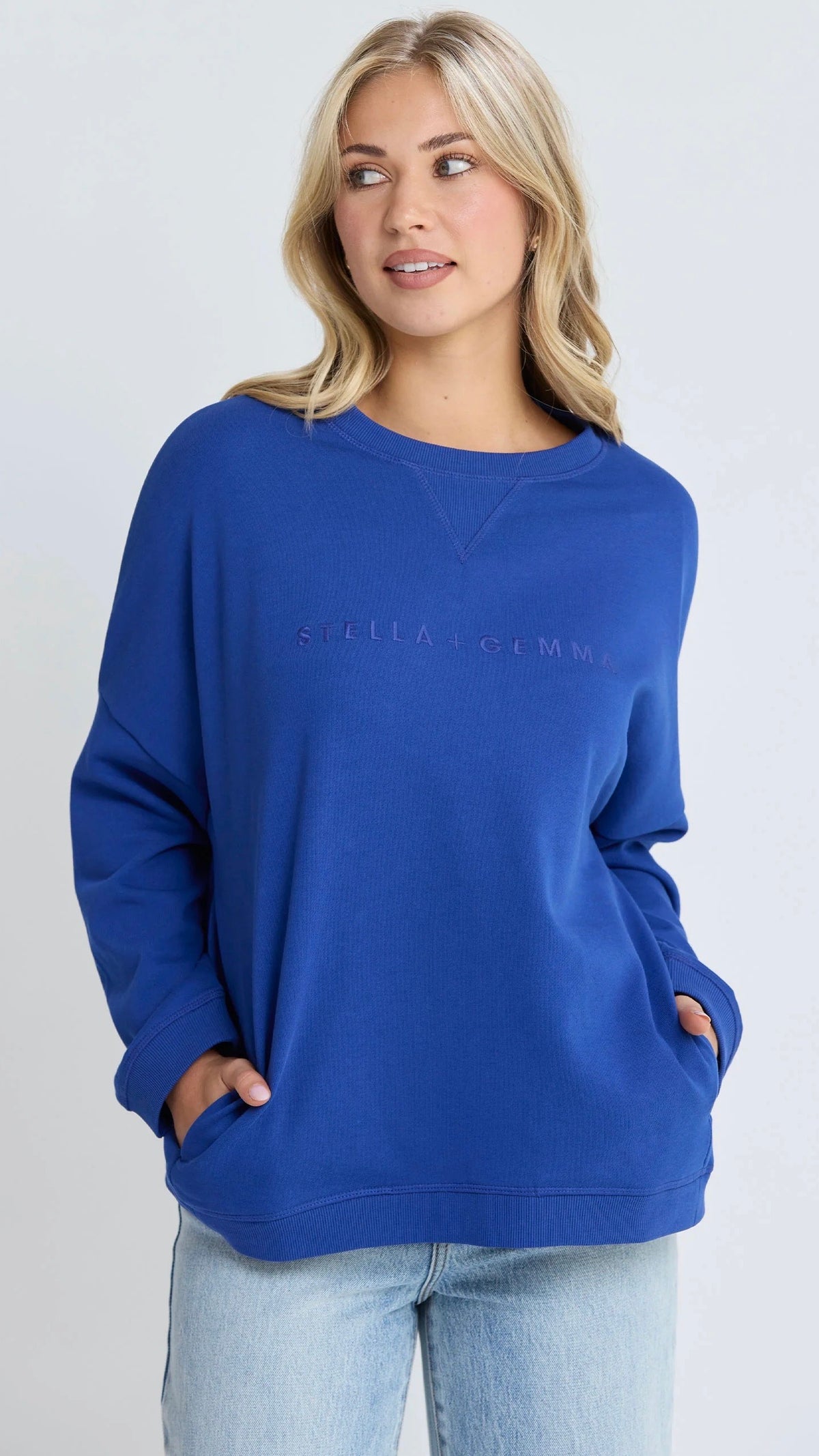 Newport Pocket Crew Cobalt Blue