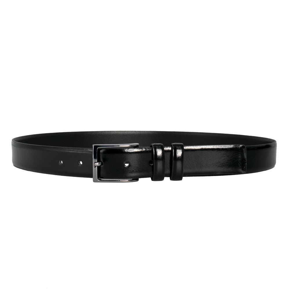Southbank Leather Belt Black