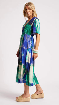 Palmera Tie Maxi Seafoam