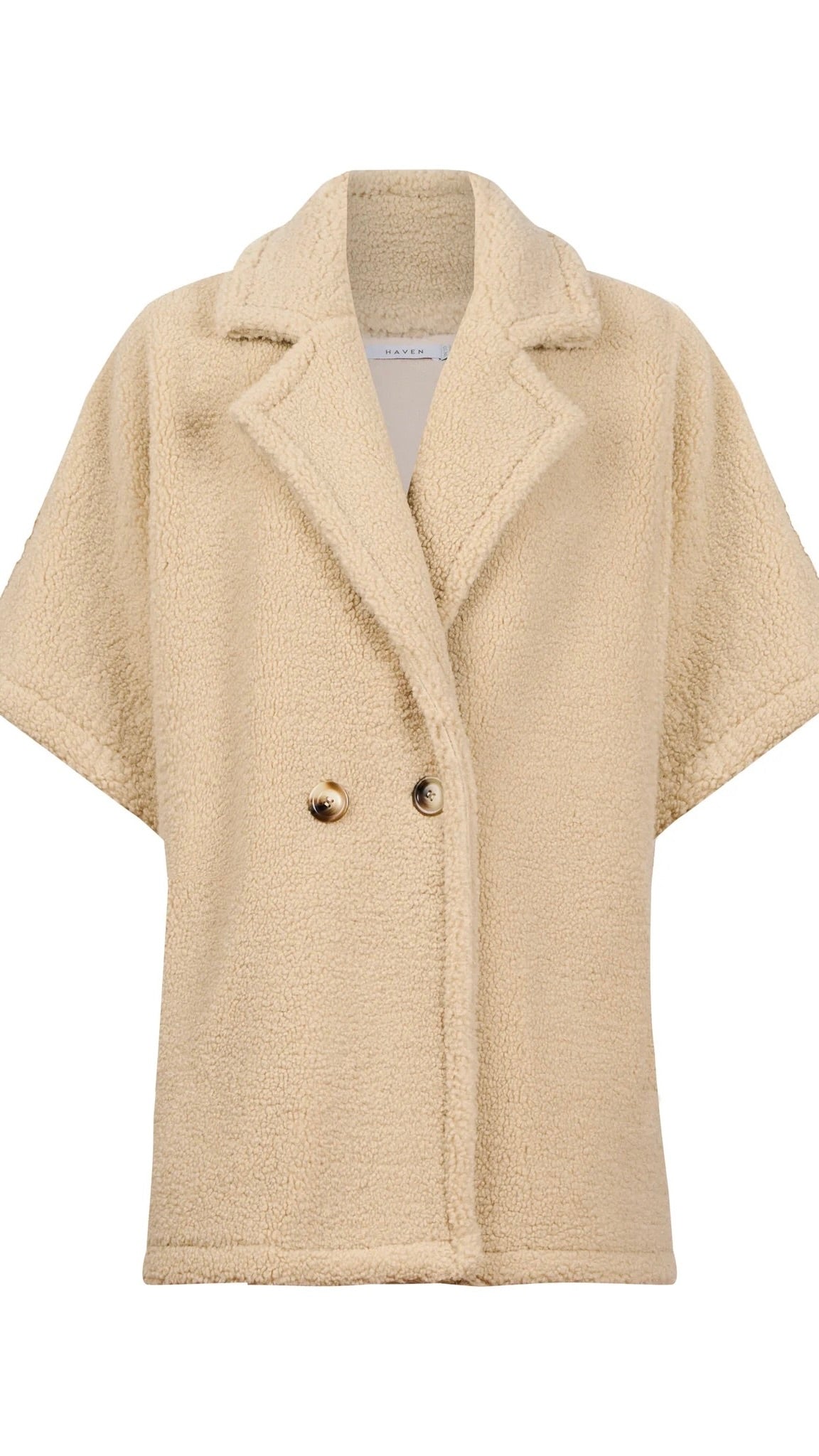 Jackson Oversized Vest Natural