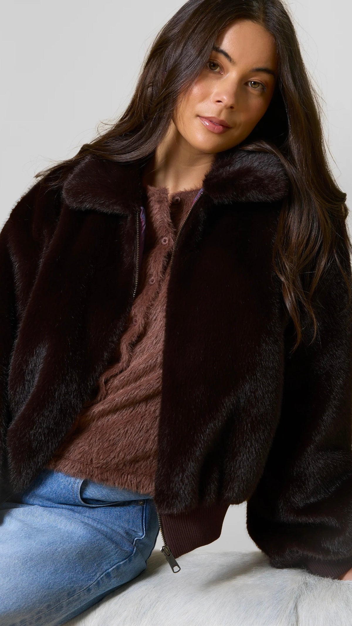 Gigi Jacket Cocoa Luxe