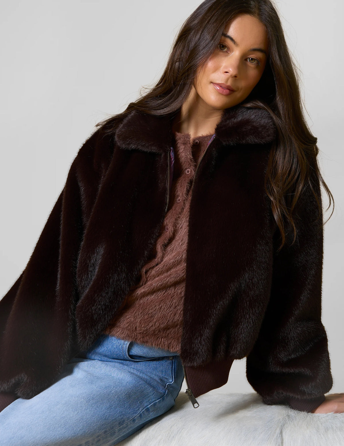 Gigi Jacket Cocoa Luxe