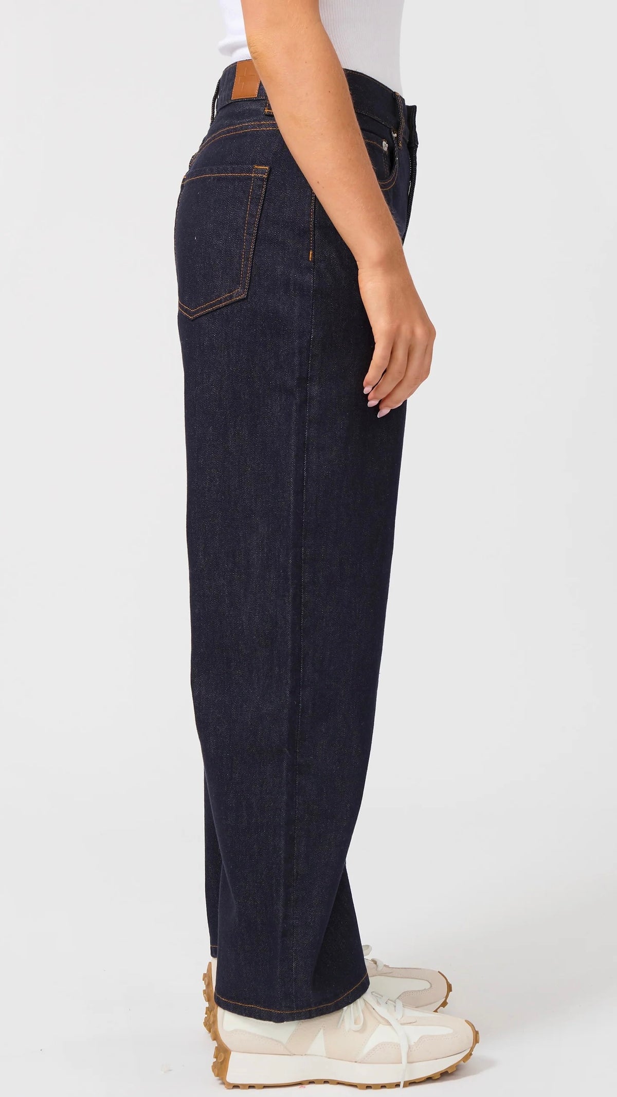 Carson Barrel Jean Dark Indigo
