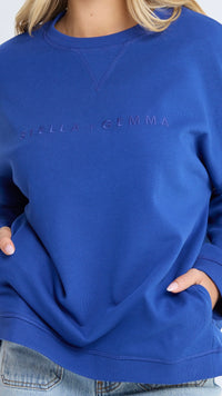 Newport Pocket Crew Cobalt Blue