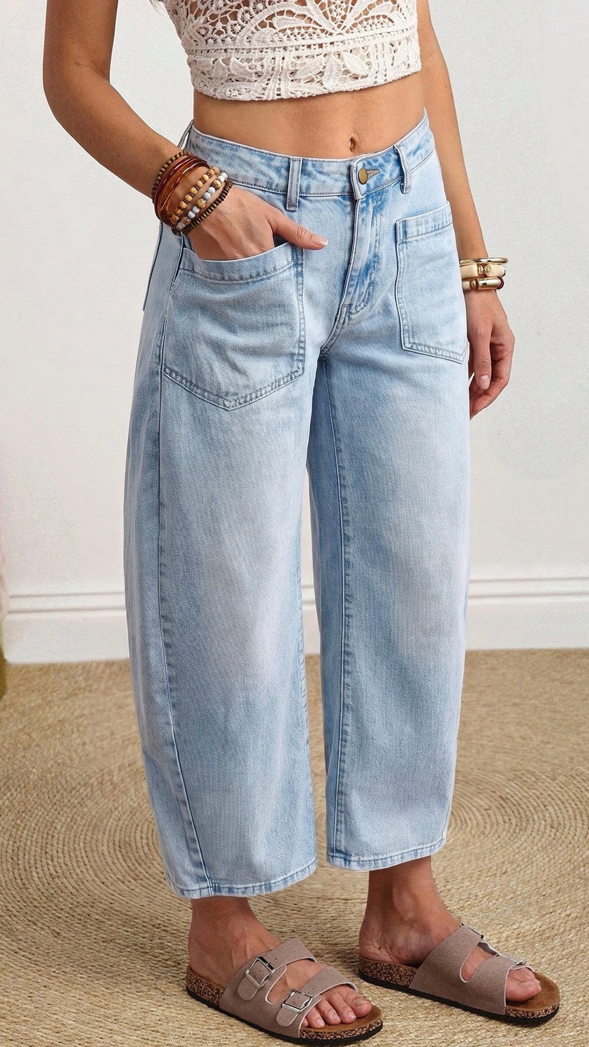 Dakota Pocket Barrel Lt Denim
