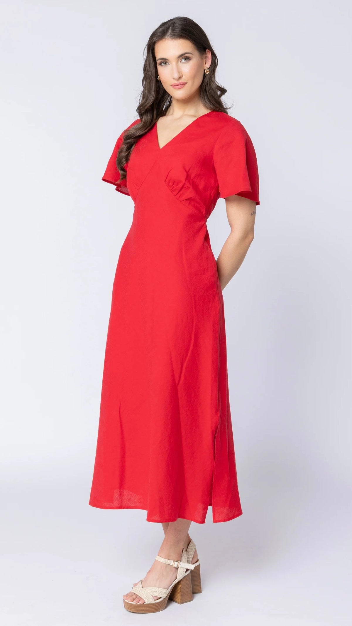 Applause Dress Berry