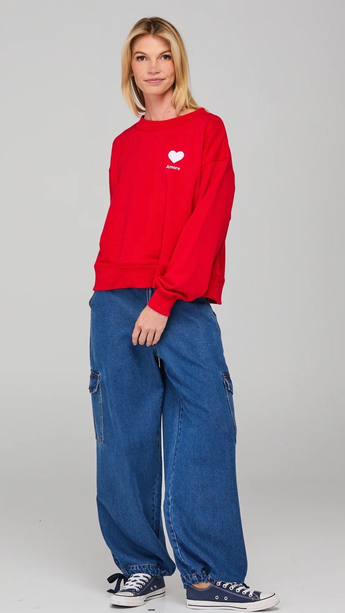 Amore Jumper Strawberry