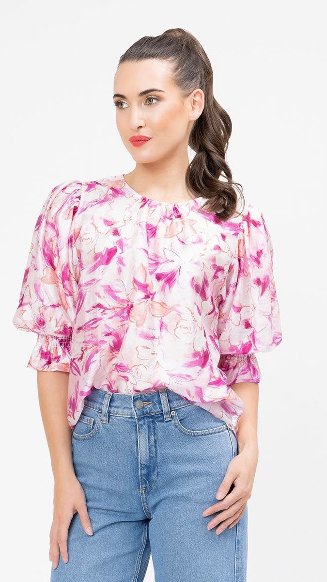 Magnificent Top Pink Splash