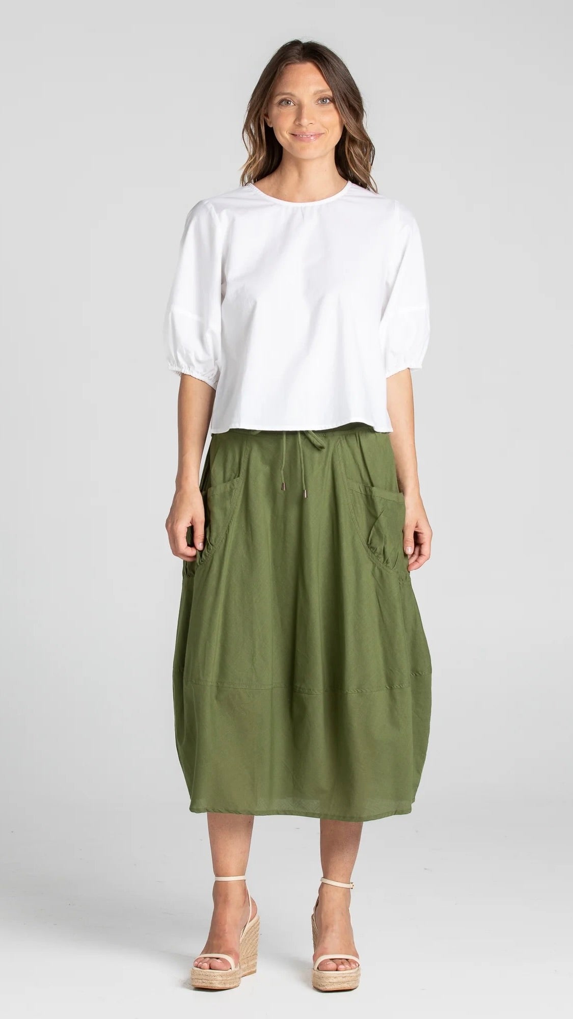 Guru Skirt Khaki