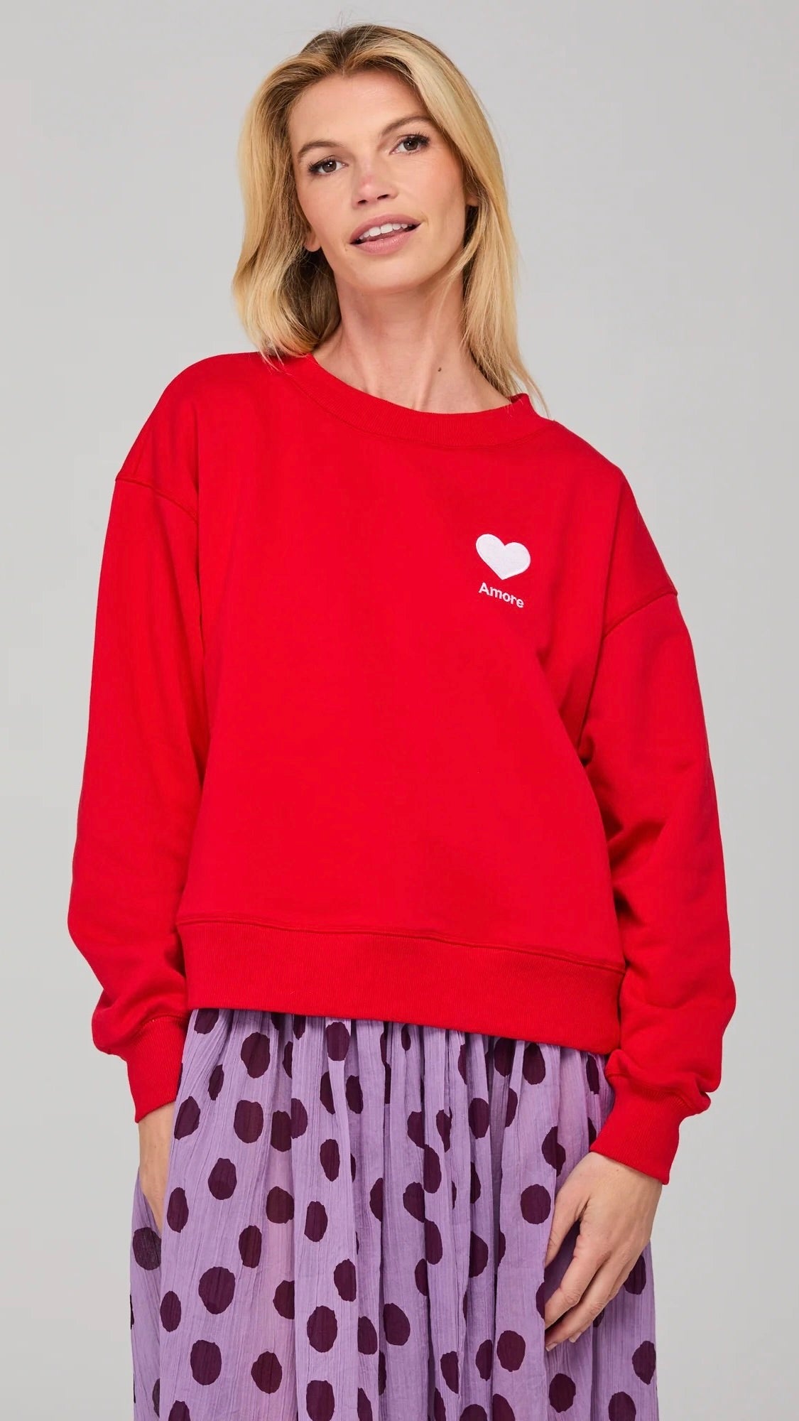 Amore Jumper Strawberry