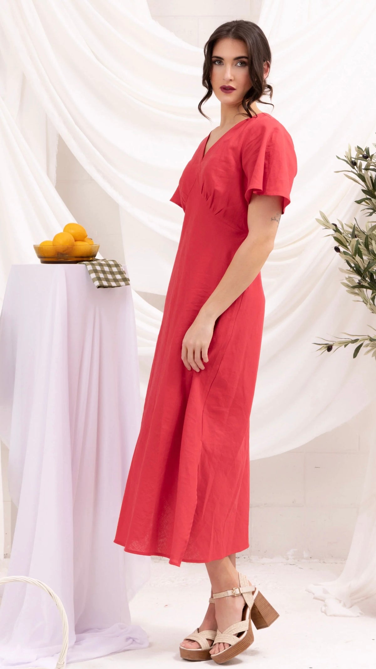 Applause Dress Berry