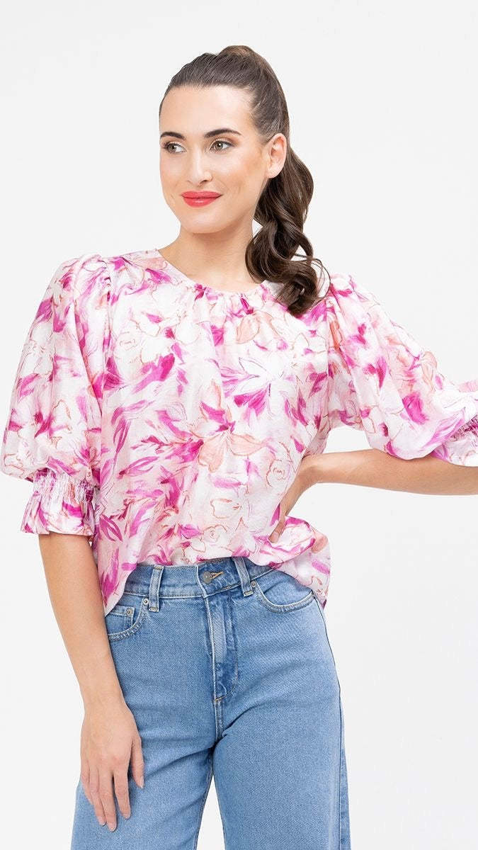 Magnificent Top Pink Splash