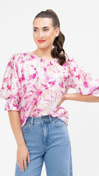 Magnificent Top Pink Splash
