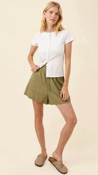 Shirley Tee Shirt White