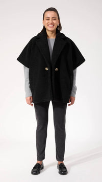 Jackson Oversized Vest Black
