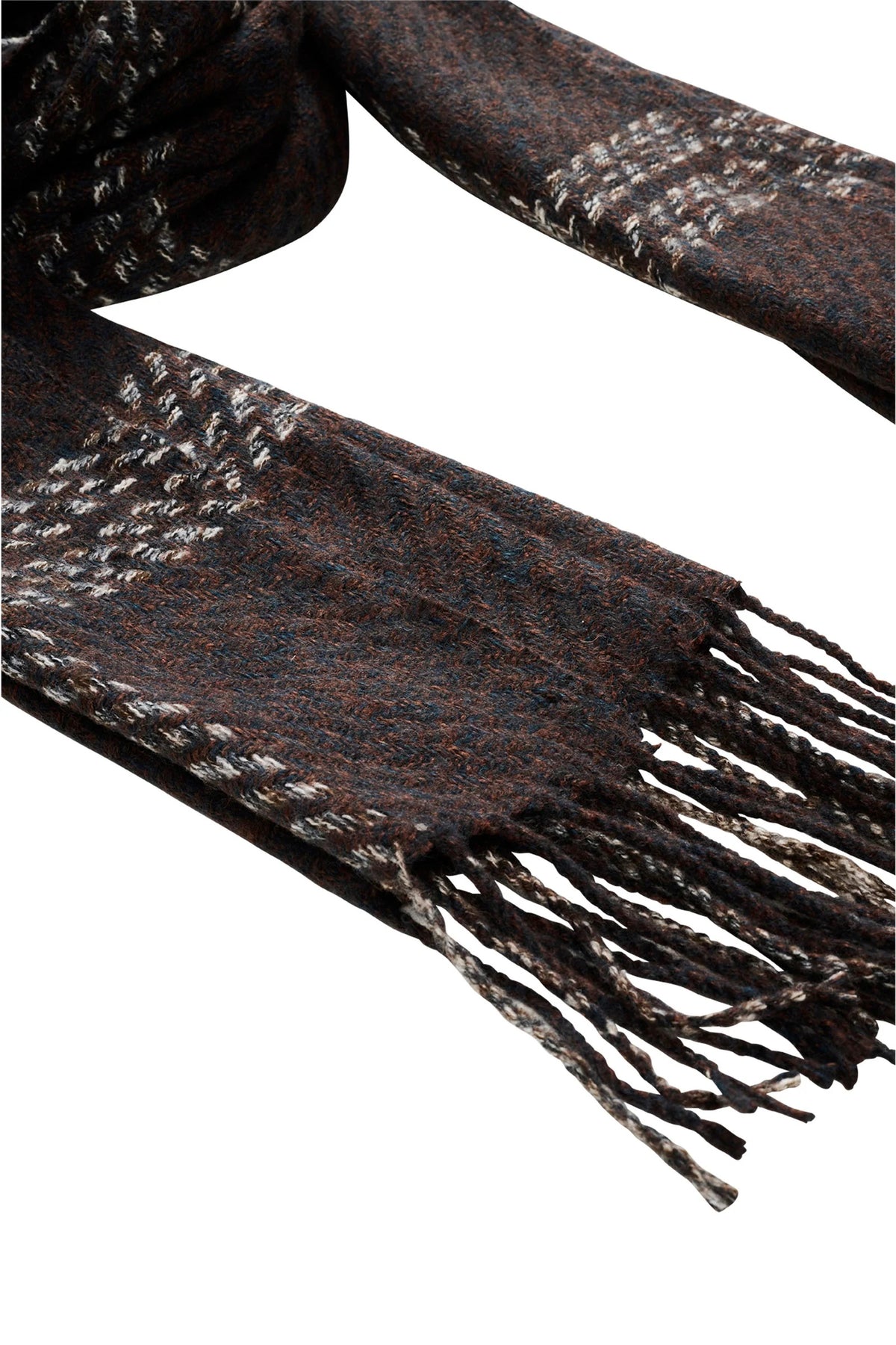 Lennon Scarf Ivory Chocolate