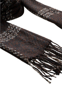 Lennon Scarf Ivory Chocolate