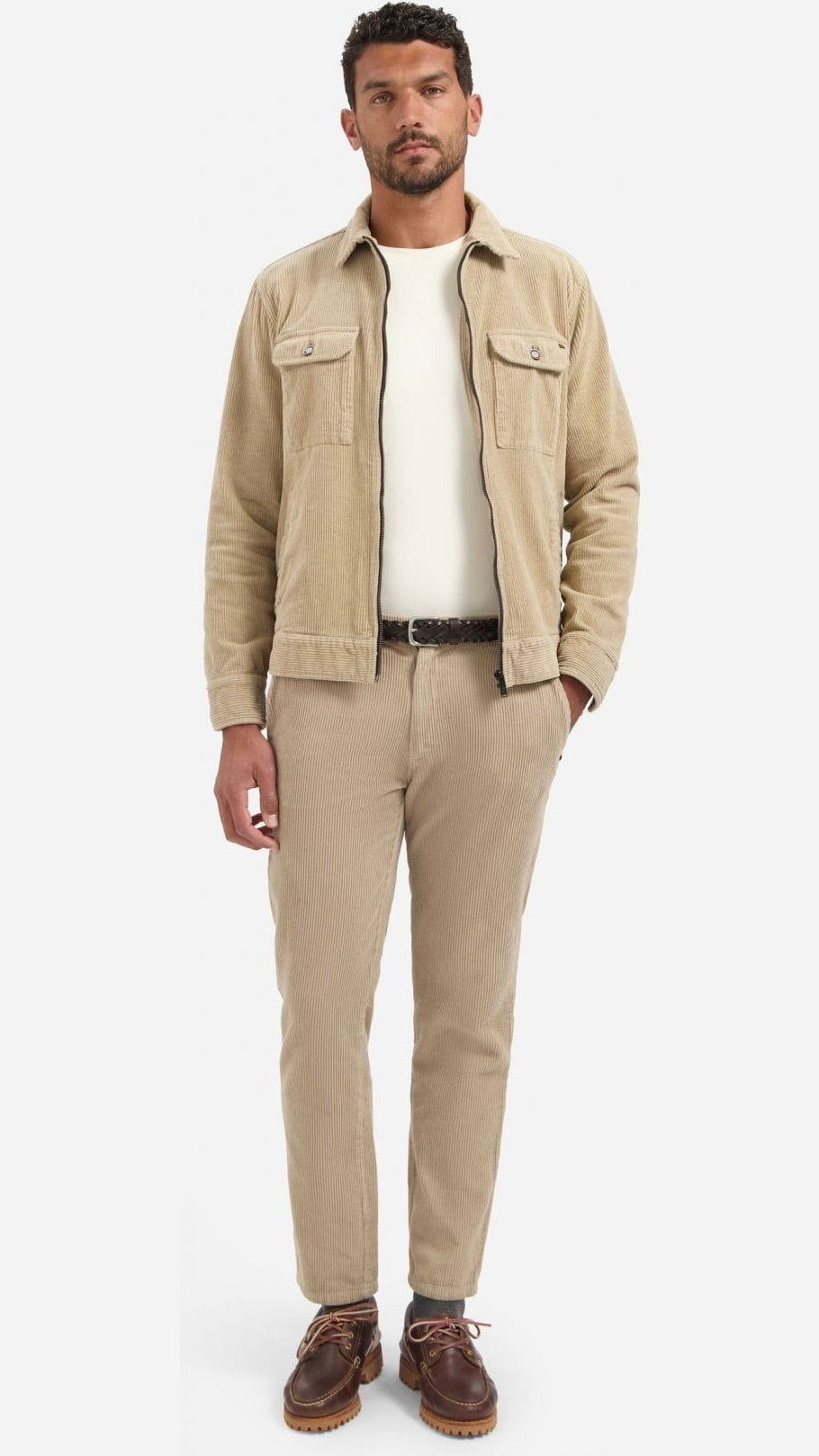 No Excess 29510907 Sand Corduroy