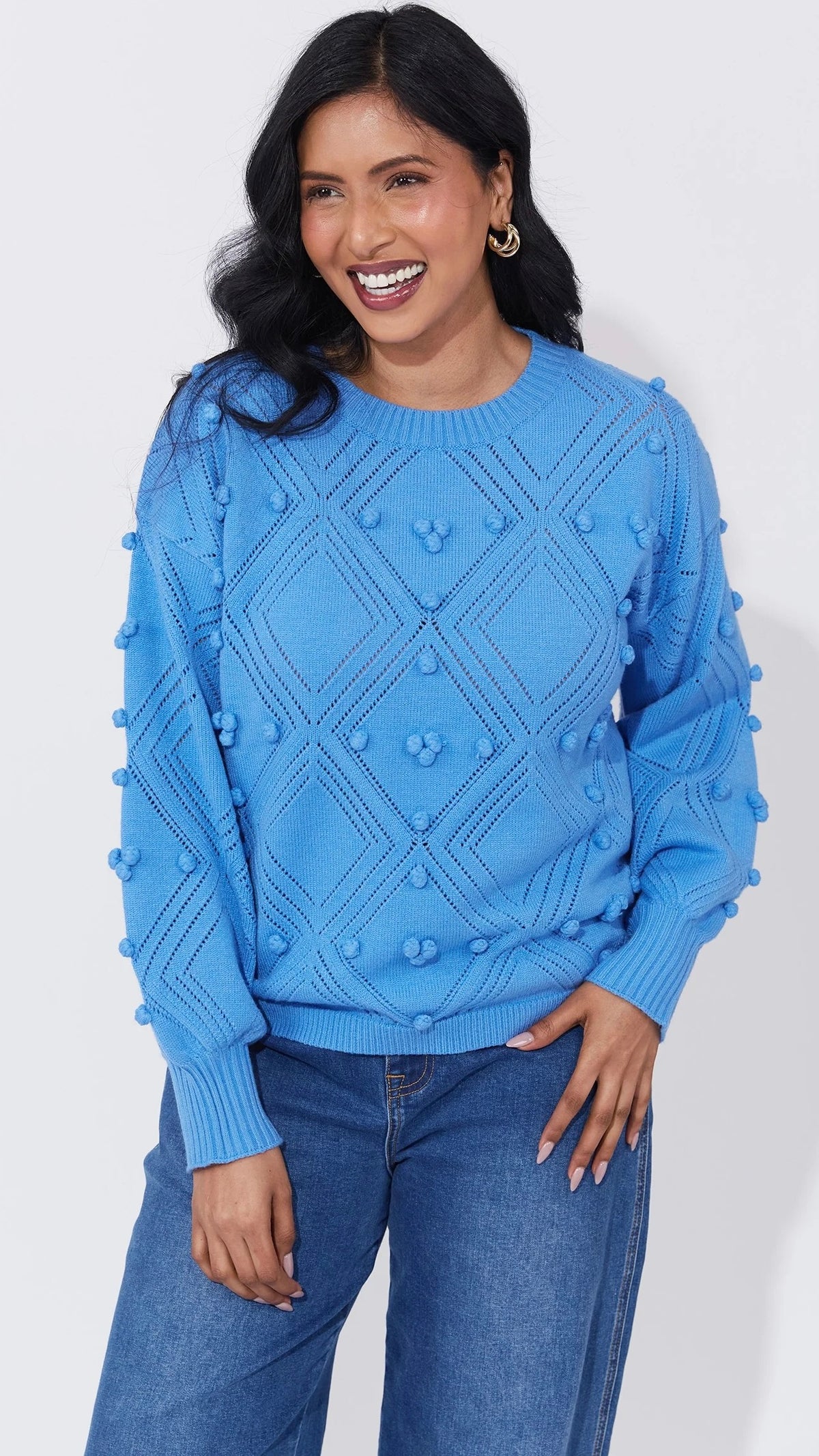 Corfu Jumper Blue