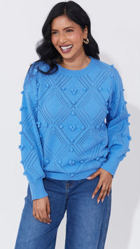 Corfu Jumper Blue