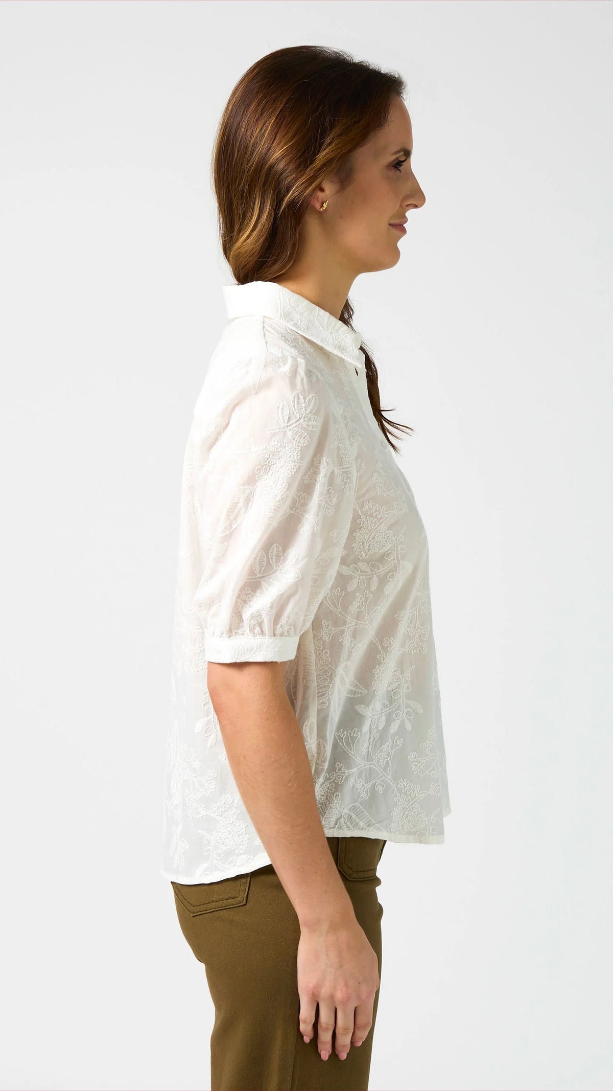 Evie Blouse White
