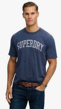 Superdry Athletic Tee Navy