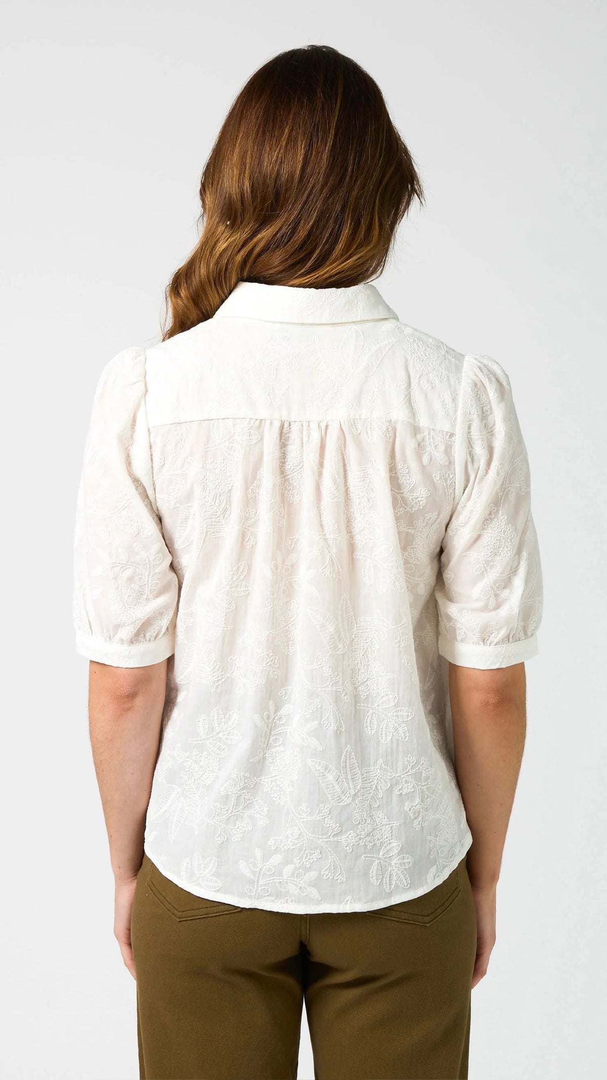 Evie Blouse White