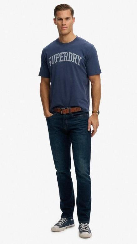 Superdry Athletic Tee Navy