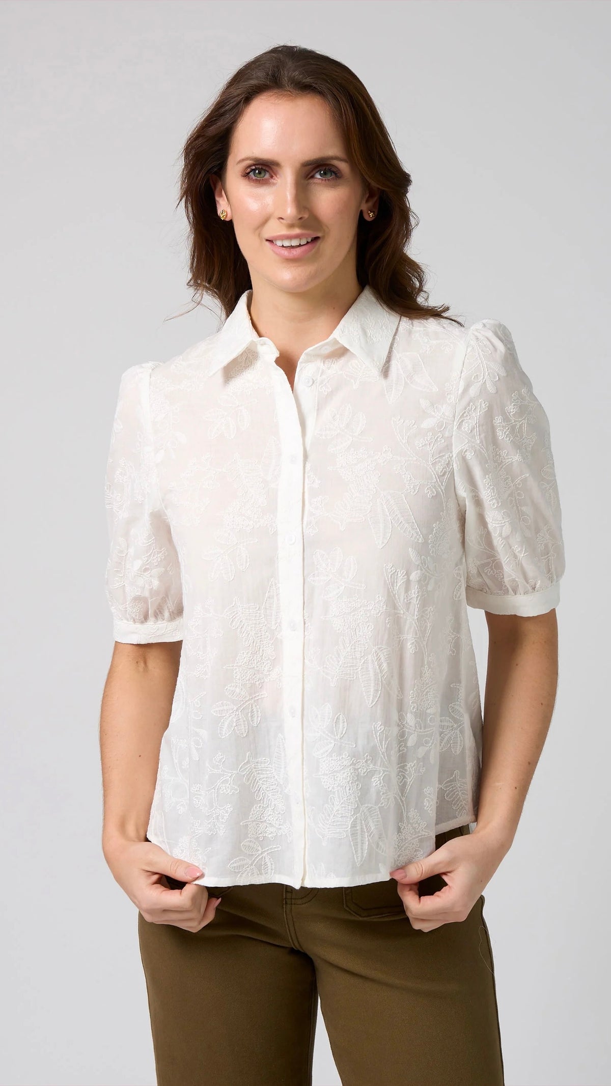 Evie Blouse White