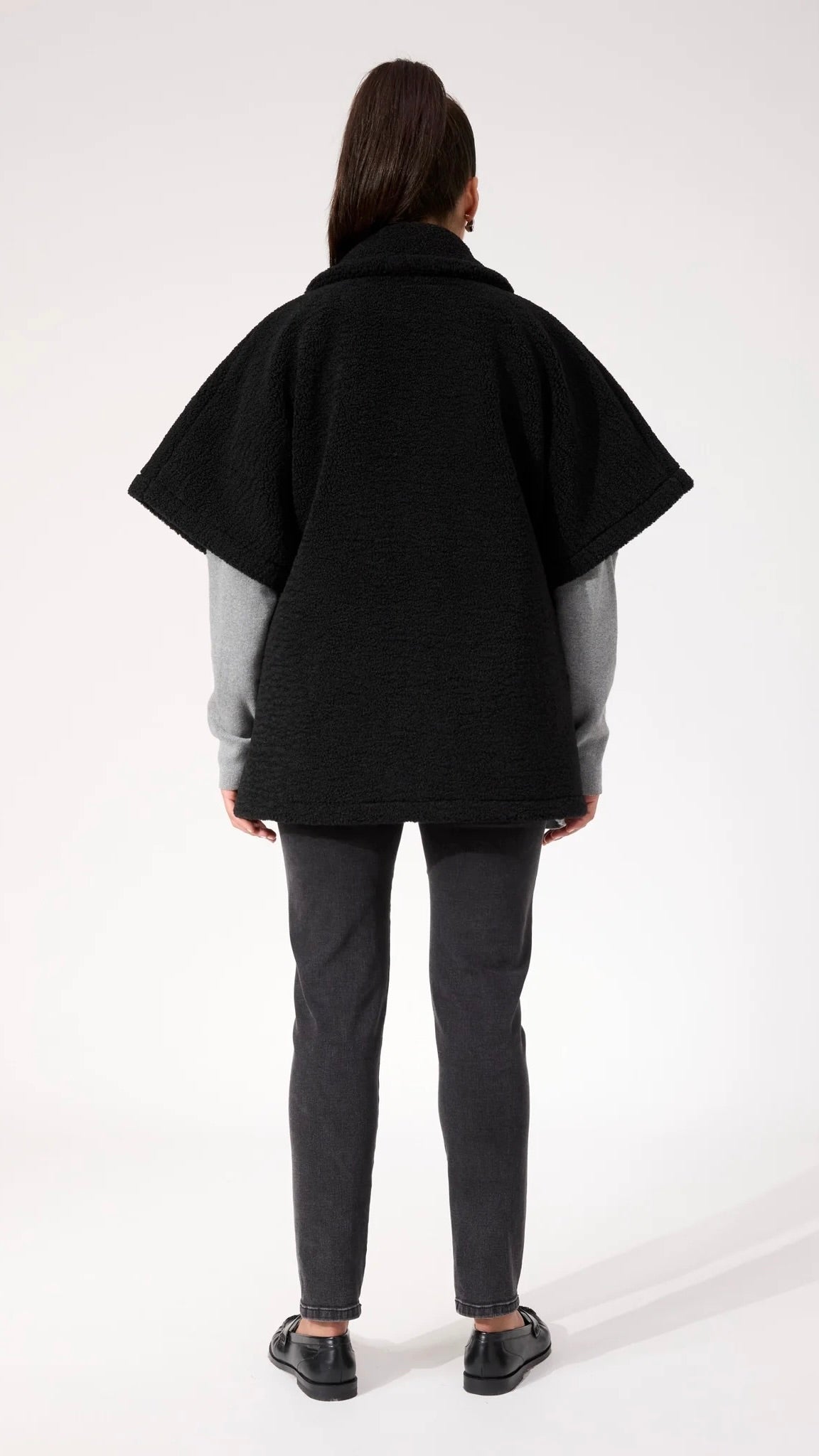 Jackson Oversized Vest Black