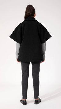 Jackson Oversized Vest Black