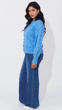 Corfu Jumper Blue