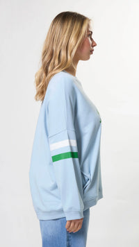 Newport Pocket Sweat Sky Blue