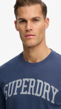 Superdry Athletic Tee Navy