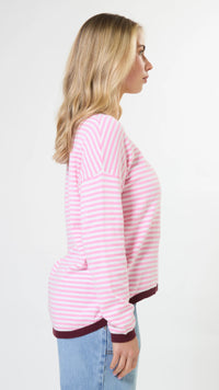 Street Pocket Jumper Strawberry Sangria