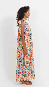 Baja One Shoulder Dress Tide