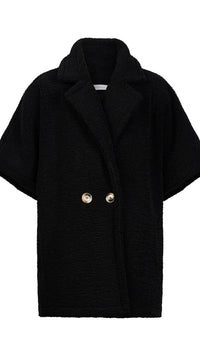 Jackson Oversized Vest Black