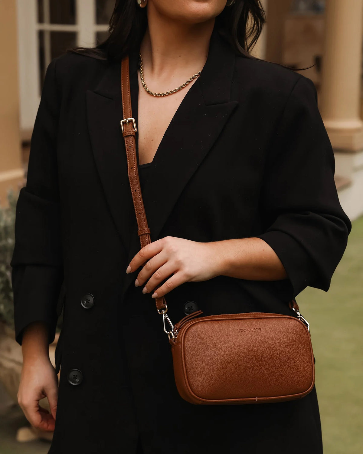 Bianca Crossbody Bag Tan