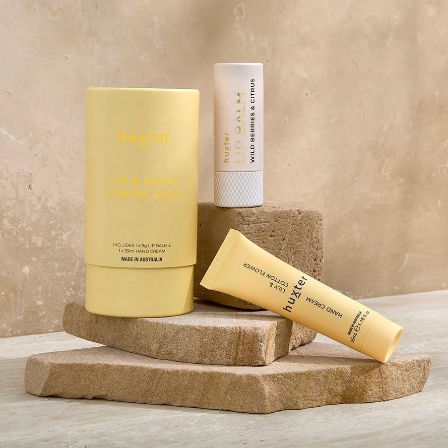 Lip & Hand Cream Duo Lily & Cotton Flower