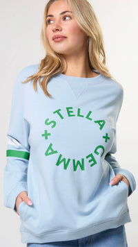 Newport Pocket Sweat Sky Blue