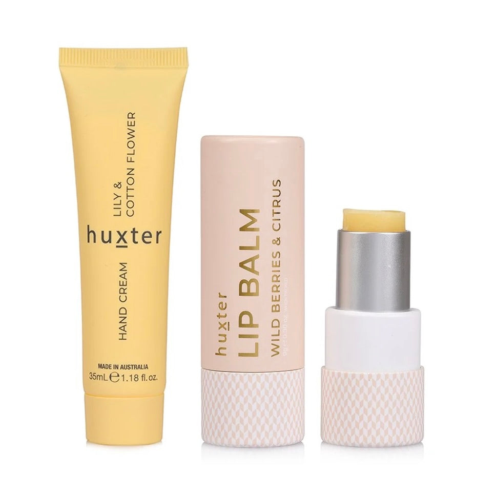 Lip & Hand Cream Duo Lily & Cotton Flower