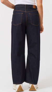 Carson Barrel Jean Dark Indigo