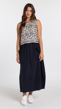 Trenley Skirt Navy