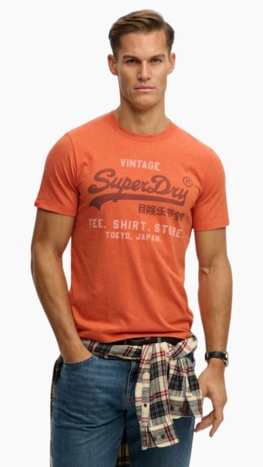 VL Heritage Tee Orange Crush