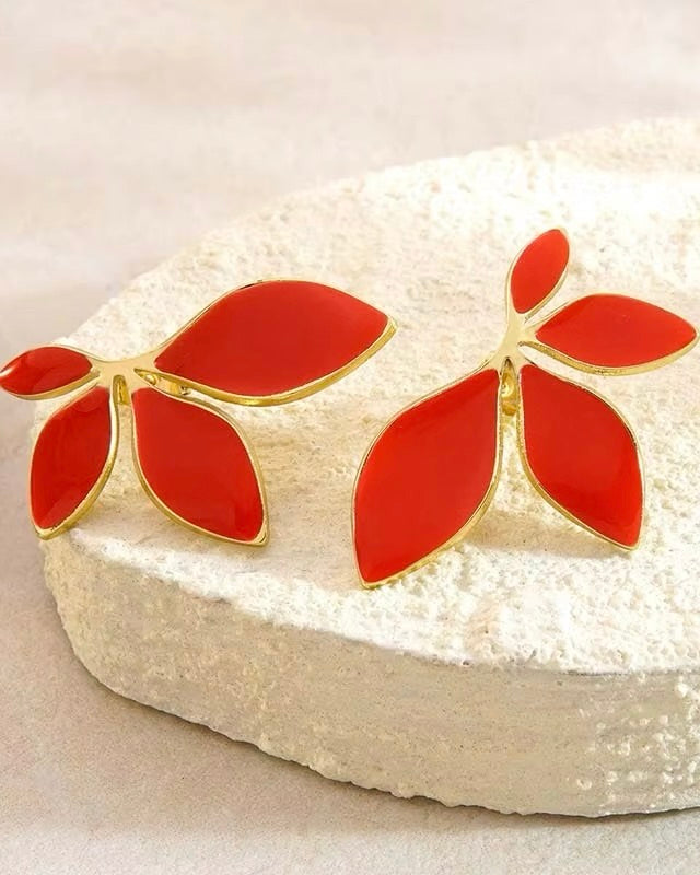 FME356 Retro Flower Red
